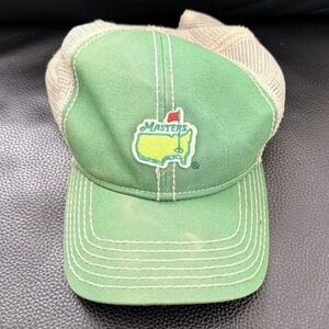 90s Masters Tournament Augusta Trucker Hat National Golf Club American Needle